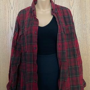 Red Flannel Size L